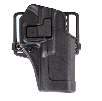 Blackhawk 410507BKL Serpa CQC OWB Size 07 Matte Black Polymer Belt Loop/Paddle Fits Springfield XD Fits Springfield XD--M Fits Springfield Mod.2 Fits 3.80-4&quot; Barrel Left Hand