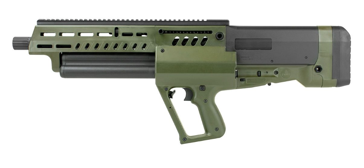 IWI US TS12G Tavor TS12 12 Gauge 3&quot; 18.50&quot; 15+1 OD Green Rec Black Fixed Bullpup Stock