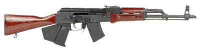 Riley Defense Inc RAK101CA RAK-47 *CA Compliant 7.62x39mm 16.25&quot; 10+1, Black Rec, Laminate Stock, Shark Fin Grip, Adj Sights