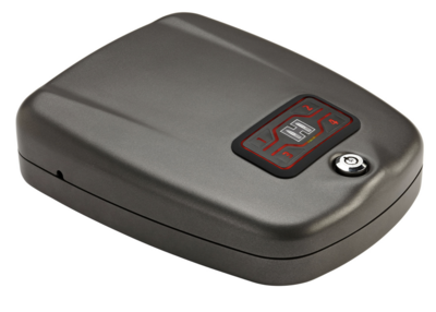 Hornady 98177 Rapid Safe 2600KP Large RFID,Access Code,Key Entry Black Steel Holds 1 Handgun 10.70&quot; L x 8.70&quot; W x 2.90&quot; D