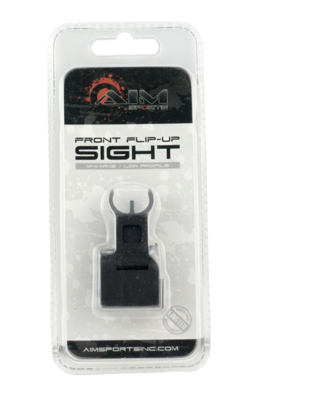 Aim Sports MT200 Flip Up Front Sight Low Profile Black Anodized for AR-15