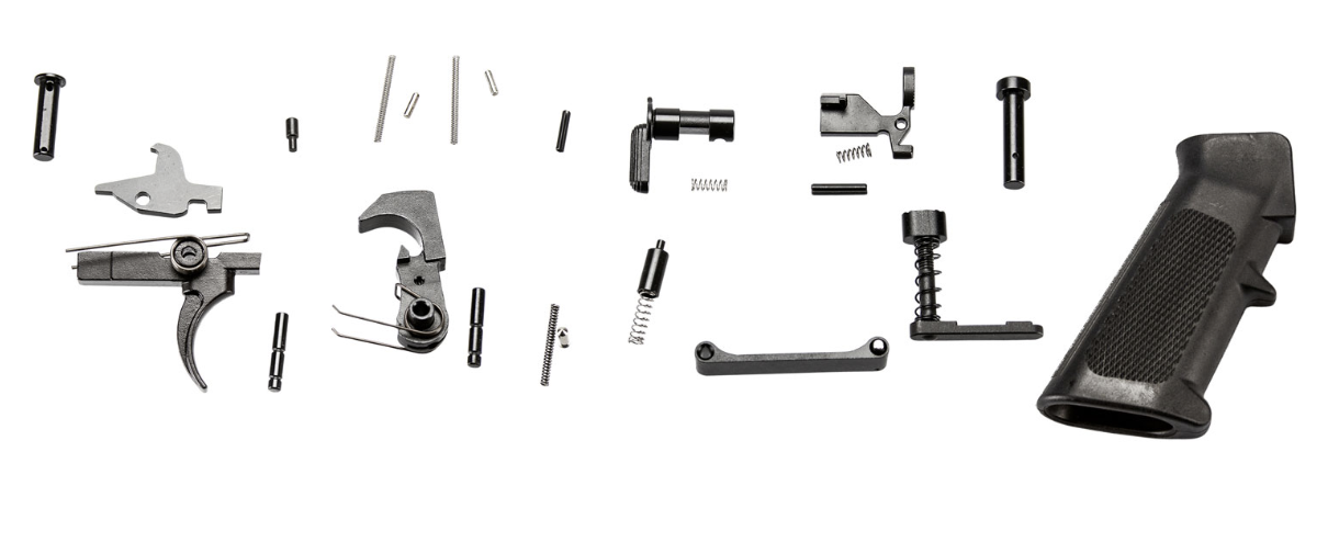 Aim Sports Lower Parts Kit AR-15 Black