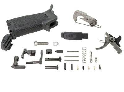 BCM Lower Parts Kit Enhanced Black AR15