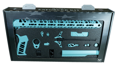 Timber Creek Outdoors Enforcer Complete Build Kit Robin&#39;s Egg Blue for AR-15