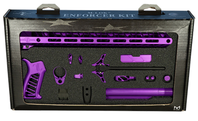 Timber Creek Outdoors Enforcer Complete Build Kit Purple Anodized for AR-15