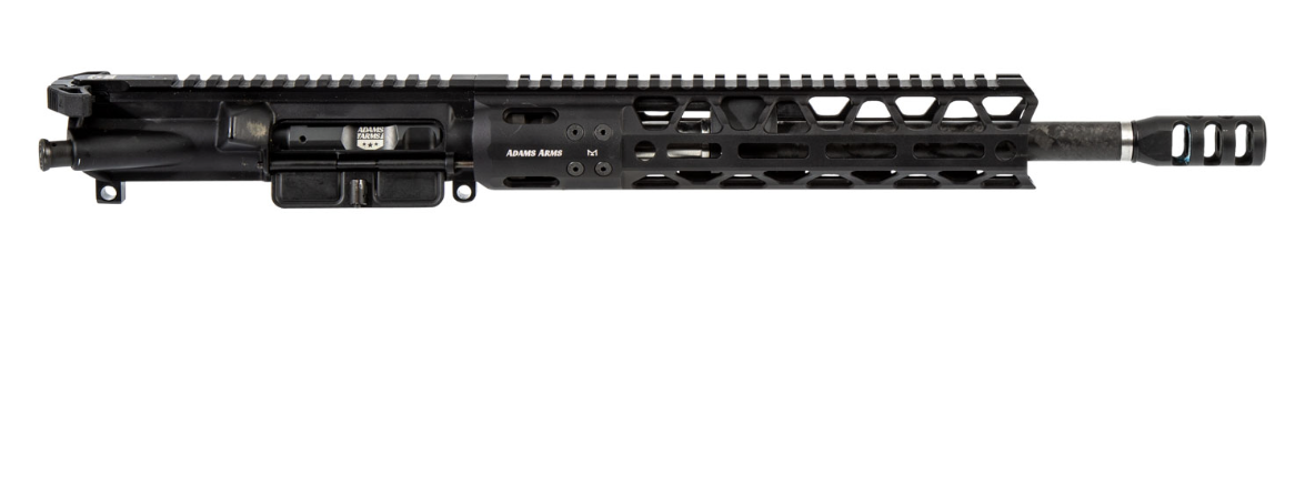 Adams Arms P3 300 Blackout 12.50&quot; Black Nitride Barrel, Aluminum Black Receiver, AARS M-LOK Handguard for AR-Platform