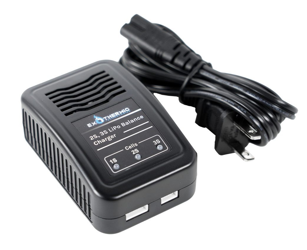 Exothermic Technologies CHARGER Battery Charger Black For Pulsefire