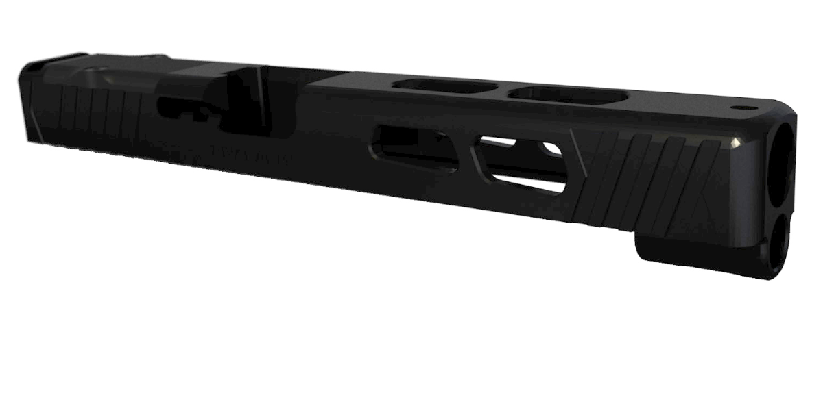 Rival Arms Precision Slide A1 fits Glock 34 Gen3 RMR Cut Black QPQ Case Hardened 17-4 Stainless Steel