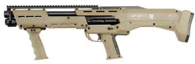 Standard Mfg DP-12 12 Gauge 18.88&quot; 3&quot; 14+2 Flat Dark Earth Rec/Stock Includes Composite Front Vertical Grip