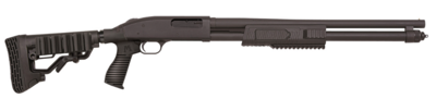 Mossberg 590 FLEX Tactical 12 Gauge 3&quot; 20&quot; 8+1 Blued Rec/Barrel Black FLEX 6 Position Stock Right Hand