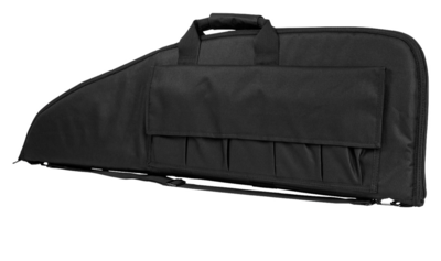 NCStar VISM Rifle Case with Double Zippers, ID Holder, Foam Padding &amp; Black Finish 38&quot; L x 13&quot; H Interior Dimensions