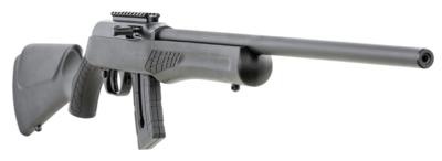 Rossi RS22W2111 RS22 Semi-Auto 22 WMR Caliber with 10+1 Capacity, 18&quot; Barrel, Matte Black Metal Finish &amp; Black Synthetic Stock Right Hand (Full Size)