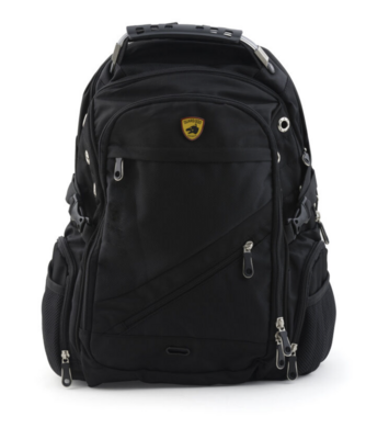 Guard Dog Proshield II Bullet Proof Backpack Style with Black Finish, Auxiliary Multi-Media Connection, Over 20 Pockets &amp; Enhanced Comfort Padding 20&quot; H x 15&quot; W x 9.50&quot; D