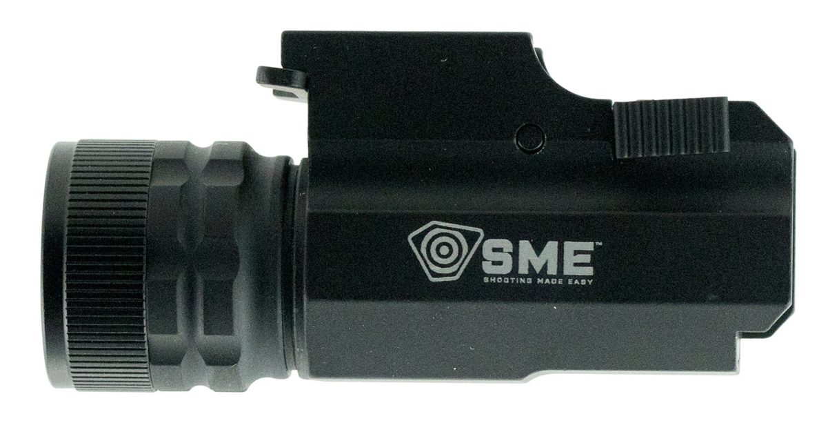 SME SMEGLP Tactical Handgun Laser 5mW Green Laser with 532 Wavelength &amp; Black Finish for Picatinny or Weaver Equipped Handgun