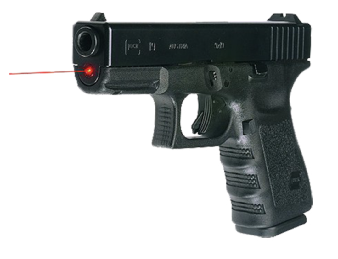 LaserMax LMS1131P Guide Rod Laser 5mW Red Laser with 635nM Wavelength &amp; Made of Aluminum for Glock 19, 23, 32, 38 Gen1-3