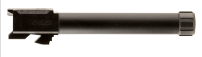 SilencerCo AC50 Threaded Barrel 40 S&amp;W 6.30&quot; fits Glock 22 Black Nitride 416R Stainless Steel