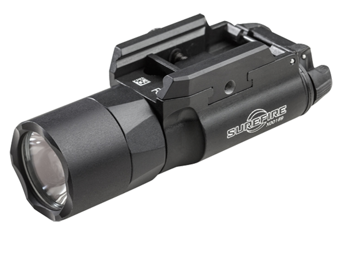 SureFire X300UB X300U-B Weapon Light 1000 Lumens Output White LED Light 213 Meters Beam Picatinny/Weaver/Glock Rails Mount Black Anodized Aluminum