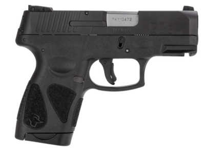 Taurus 1G2S931 G2s 9mm Luger Stainless Steel 3.20&quot; Barrel 7+1, Black Polymer Frame With Picatinny Acc. Rail, Matte Black Steel Slide, Restrike Capability, Manual Safety