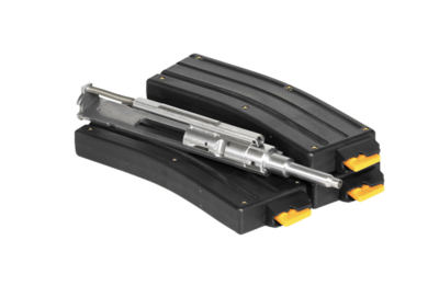 CMMG 22BA651 Bravo 22 Conversion Kit with 3 25rd Mags Stainless Steel Black