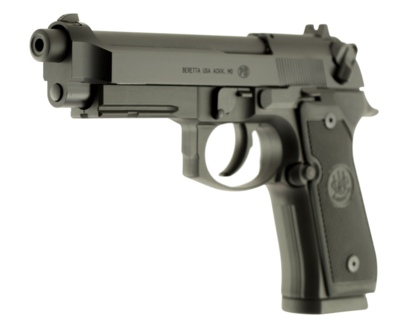 Beretta USA J90A1M9A1F18 M9A1 22 LR 10+1 4.90&quot; Black Burniton Steel Slide &amp; Aluminum Frame w/Picatinny Rail &amp; Checkered Black Aluminum Grip