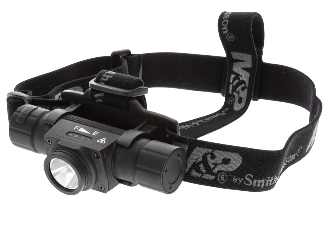 M&amp;P Accessories Night Terror 2000 Lumens White Black Anodized 300 Meters Distance