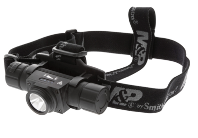 M&amp;P Accessories Night Terror 2000 Lumens White Black Anodized 300 Meters Distance
