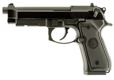 Beretta USA J90A1M9A1F19 M9A1 22 LR 15+1 4.90&quot; Black Burniton Steel Slide &amp; Aluminum Frame w/Picatinny Rail &amp; Checkered Black Aluminum Grip