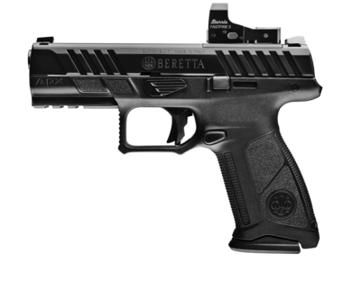 Beretta USA SPEC0701A APX-A1 FS w/Burris FastFire 9mm Luger 17+1 4.25&quot; Black Aquatech Shield Serrated/Burris FastFire 3 Slide, Polymer Frame w/Picatinny Rail &amp; Black Ergonomic Polymer Grips Ambidextro