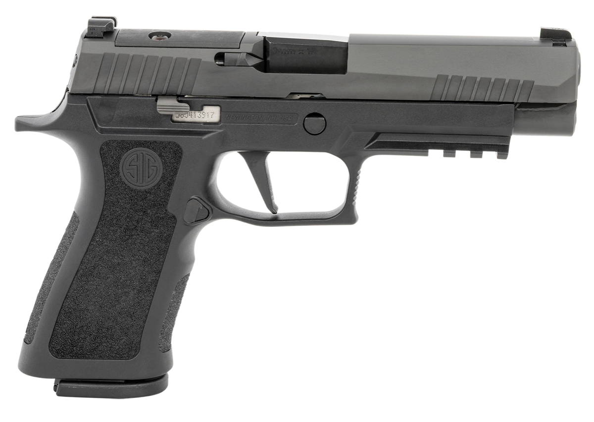 Sig Sauer 320XF9BXR3PR210 P320 XFull 9mm Luger 10+1 4.70&quot; Black Carbon Steel Barrel, Black Nitron Optic Ready/Serrated SS Slide, Black Stainless Steel Frame w/Beavertail &amp; Picatinny Rail Black XCarry 