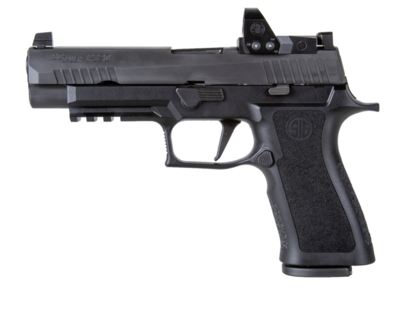 Sig Sauer 320XF9BXR3RXP10 P320 XFull Size RXP Striker Fire 9mm Luger Caliber with 4.70&quot; Barrel, 10+1 Capacity, Overall Black Finish Stainless Steel, Picatinny Rail Frame, Serrated/Optic Cut Slide &amp; Po
