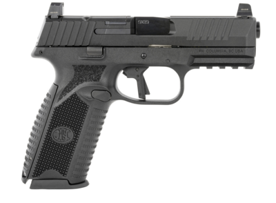 FN 509 MRD LE 9mm Luger 17+1 4&quot;, Black, Polymer Picatinny Rail Frame/Grip, Serrated Optic Cut Slide, Flat Trigger