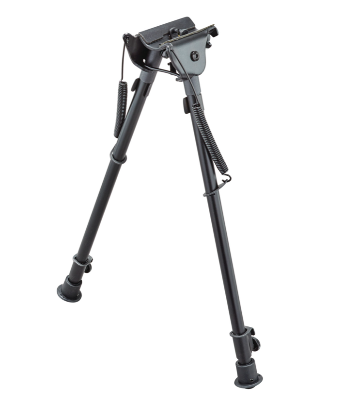 Champion Targets  Standard Bipod made of Black Aluminum with Swivel Stud Attachment &amp; 6-9&quot; Vertical Adjustment