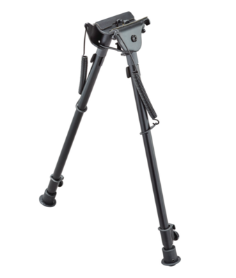 Champion Targets  Standard Bipod made of Black Aluminum with Swivel Stud Attachment &amp; 6-9&quot; Vertical Adjustment