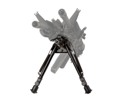 Blackhawk Sportster Pivot + Traverse Bipod 6&quot;-9&quot;Black Anodized Metal Sling Swivel Attached with Rubber Feet
