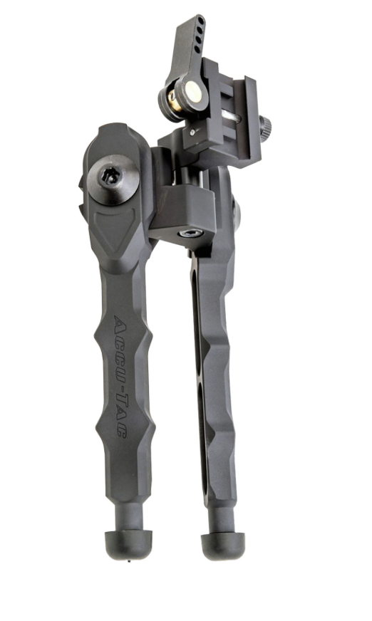 Accu-Tac BRBG200 BR-4 G2 Bipod 5.5&quot;-8.25&quot; Adjustment Black Hardcoat Anodized 6061-T6 Aluminum