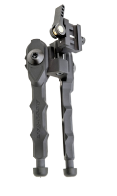 Accu-Tac BRBG200 BR-4 G2 Bipod 5.5&quot;-8.25&quot; Adjustment Black Hardcoat Anodized 6061-T6 Aluminum