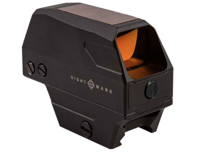 Sightmark SM26030 Volta Solar Matte Black 1x28mm 2 MOA Illuminated Red Dot Reticle