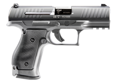 Walther Arms 2830019 PPQ M2 Q4 9mm Luger Caliber with 4&quot; Barrel, 15+1 Capacity, Black Finish Steel Picatinny Rail/Beavertail Frame, Serrated Matte Black Tenifer Steel Slide &amp; Polymer Grip