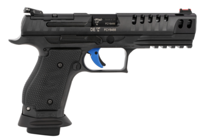 Walther Arms 2846951 PPQ M2 Q5 Match Pro 9mm Luger Caliber with 5&quot; Barrel, 17+1 Capacity, Black Finish Steel Picatinny Rail/Beavertail Frame, Serrated/Optic Cut Matte Black Tenifer Steel Ported Slide