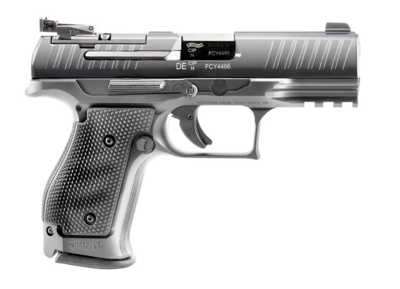 Walther Arms 2843323 PPQ M2 Q4 Tactical 9mm Luger 4&quot; Barrel 15+1, Steel Frame With Picatinny Acc. Rail, Optic Cut Tenifer Matte Black Steel Slide, Manual Safety, Optics Ready