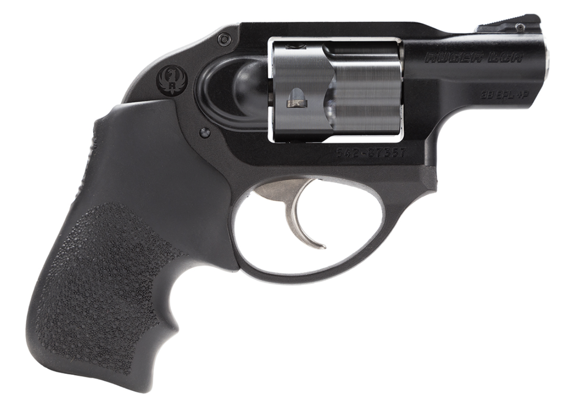 Ruger 5401 LCR 38 Special +P 1.87&quot; Matte Black Barrel, 5rd PVD Finished Cylinder, Matte Black 7000-Series Aluminum Frame, Hogue Tamer Monogrip Grip