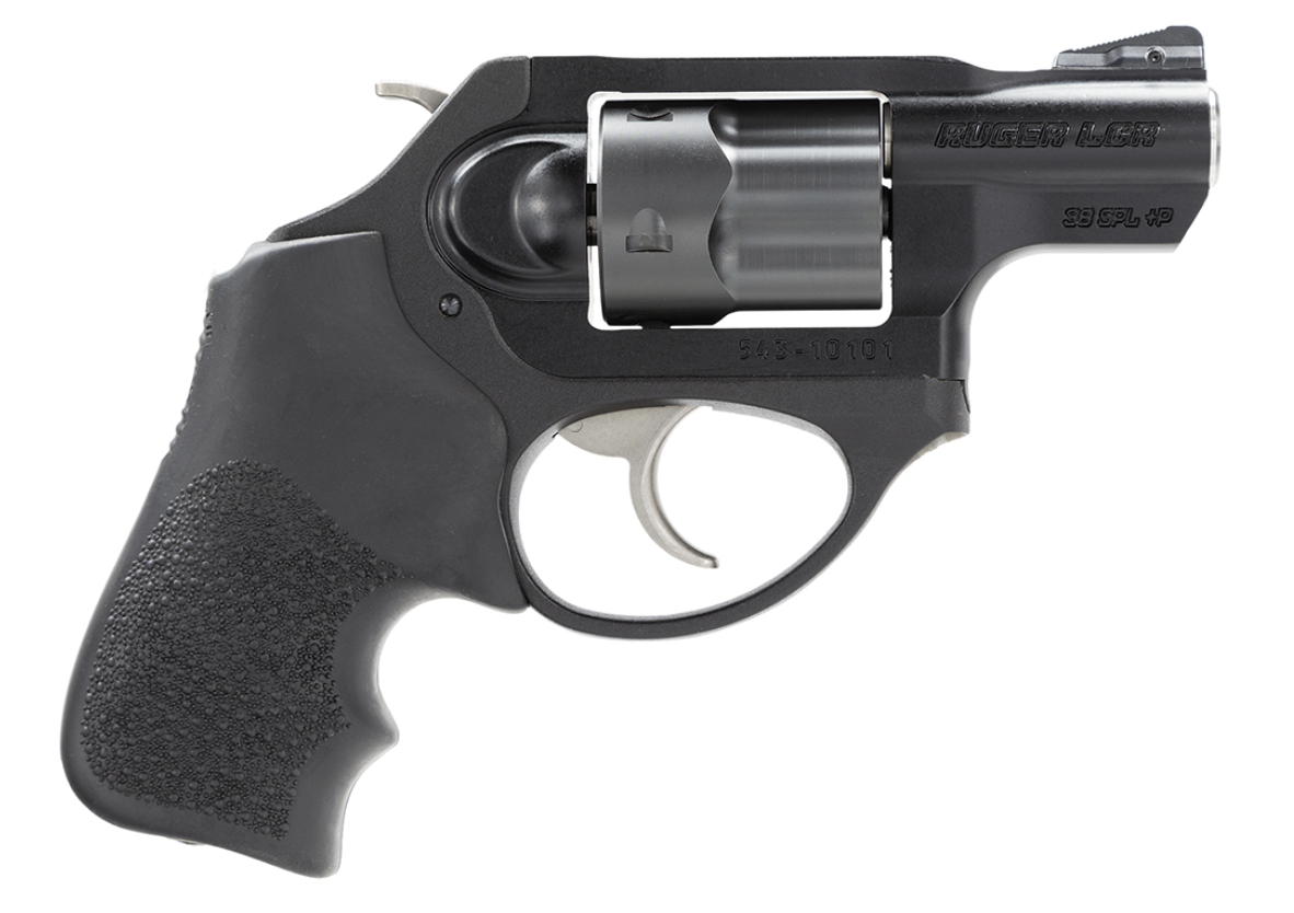 Ruger 5430 LCRx 38 Special +P 1.87&quot; Matte Black Barrel, 5rd PVD Finished Cylinder, Matte Black 7000-Series Aluminum Frame, Hogue Tamer Monogrip