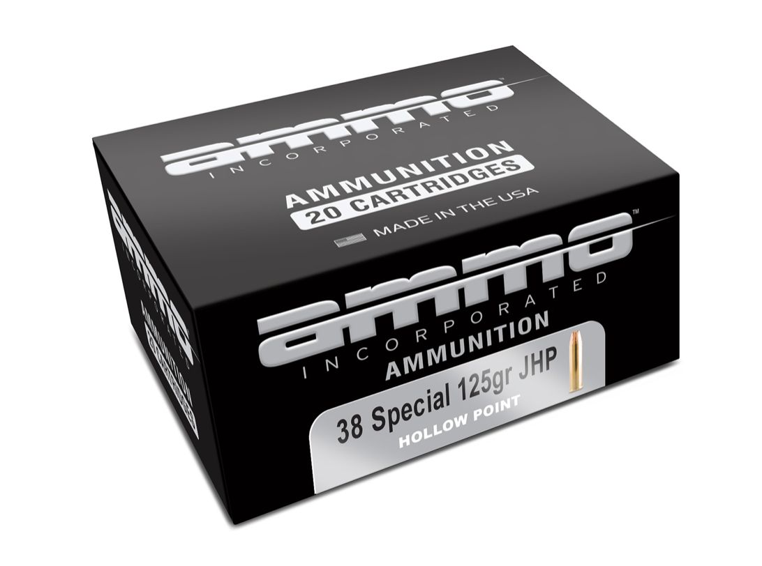 Ammo Inc. 38 Special 125 gr Jacketed Hollow Point (JHP) 20 Per Box