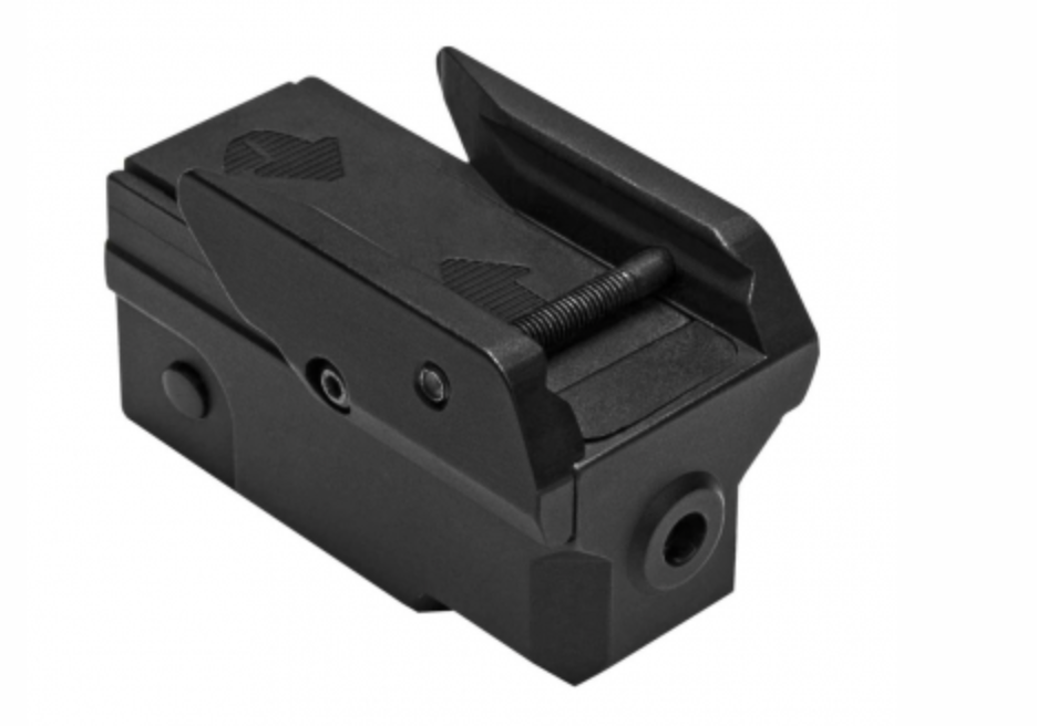 VISM Compact Pistol Blue Laser w/Strobe And KeyMod™ UnderMount - Black