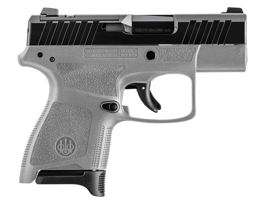 Beretta USA JAXN926A1 APX A1 Carry 9mm Luger 3.30&quot; Barrel 6+1/8+1, Wolf Gray Polymer Frame, Aggressive Serrated Steel Optic Cut Slide, Polymer Grip