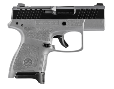 Beretta USA JAXN926A1 APX A1 Carry 9mm Luger 3.30&quot; Barrel 6+1/8+1, Wolf Gray Polymer Frame, Aggressive Serrated Steel Optic Cut Slide, Polymer Grip