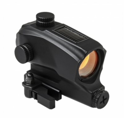 VISM by NCSTAR SPD SOLAR RED DOT/QR PICATINNY MOUNT/BLACK