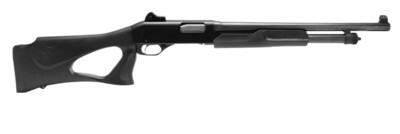 Stevens 23248 320 Security 12 Gauge 18.50&quot; 5+1 3&quot; Matte Black Fixed Thumbhole Stock Right Hand Ghost Ring Sights