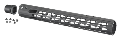 Ruger 90589 Precision Handguard 6005A-T6 Aluminum Black Anodized