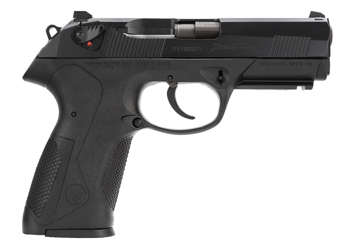 Beretta USA JXF9F21 Px4 Storm 9mm Luger 4&quot; Barrel 17+1, Black Polymer Frame, Serrated Bruniton Finish Steel Slide